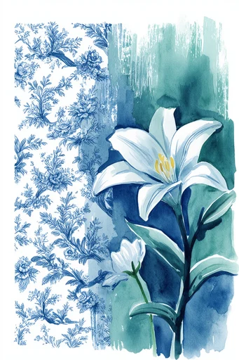 Graphic Cobalt Minimalism style reference image — clean negative space