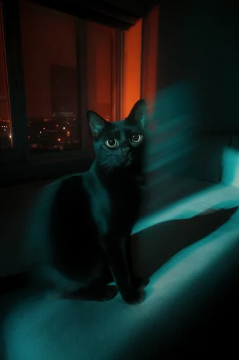 Atmospheric Cinematic Noir style reference image — atmospheric silhouette