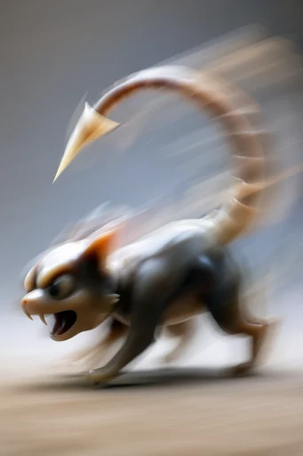 Dynamic Kinetic Abstraction style reference image — painterly streaks