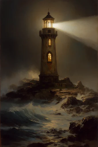 Atmospheric Gothic Nocturnes style reference image — gothic architecture