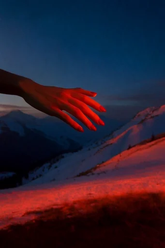 Nocturnal Liminal Chroma style reference image — cinematic chiaroscuro