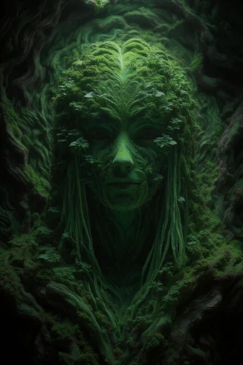 Surreal Botanical Synthesis style reference image — intricate fractal growth