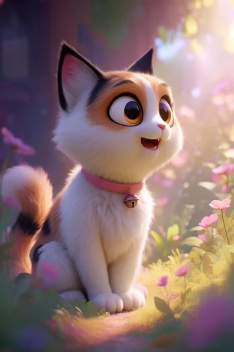 Ethereal Kawaii Whimsy style reference image — dreamy bokeh