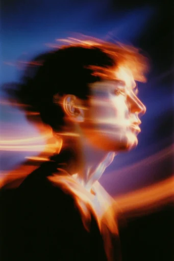 Spectral Kinetic Motion style reference image — dreamy nocturnal atmosphere