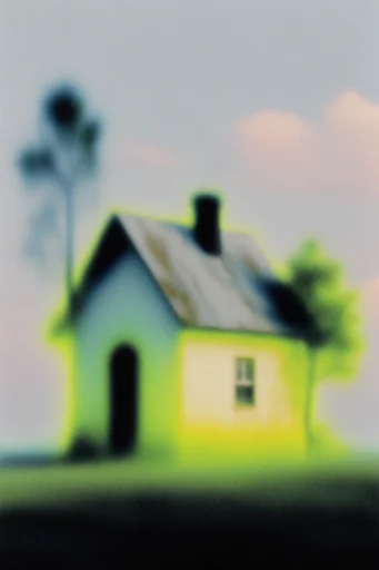 Spectral Thermal Minimalism style AI image example 4