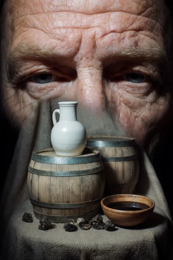Visceral Macro Realism style reference image — hyper-realistic texture