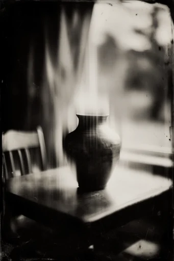 Decayed Spectral Gothic style reference image — spectral motion blur