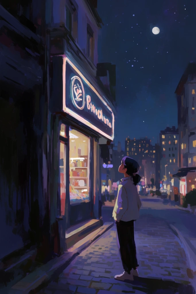 Luminous Nocturnal Whimsy style AI image example 2