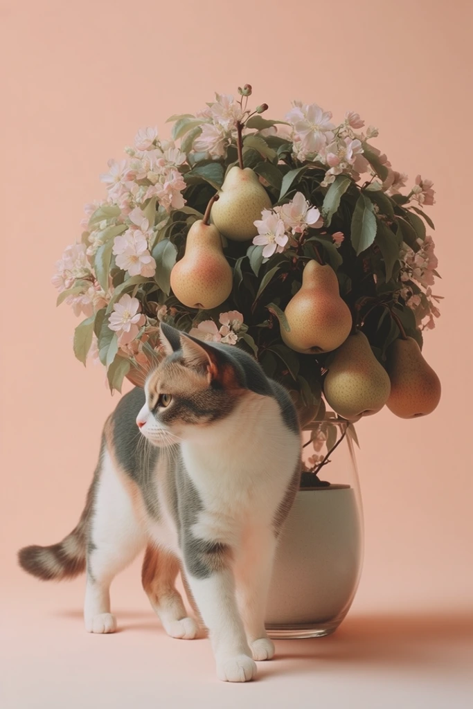 Ethereal Botanical Minimalism style AI image example 3
