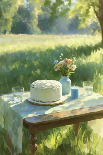 Luminous Impressionist Wilderness style reference image — vibrant natural color palette