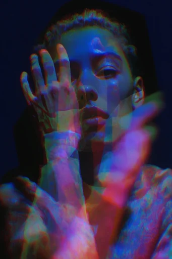 Surreal Chromatic Glitch style reference image — surreal digital collage