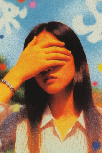Technicolor Retro Surrealism moodboard — generate AI images in this style