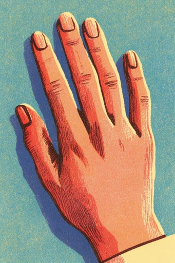 Vibrant Retro Printwork style reference image — bold graphic illustration