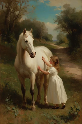 Romantic Academic Impasto style reference image — chiaroscuro lighting