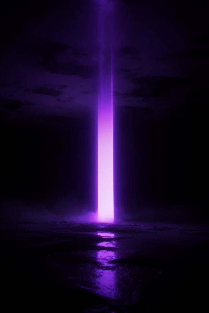 Monolithic Neon Minimalism style AI image example 2