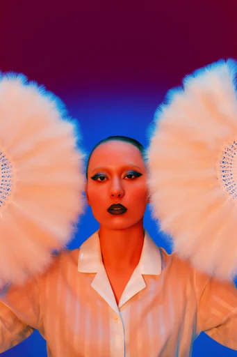 Surrealist Cobalt Minimalism moodboard — generate AI images in this style