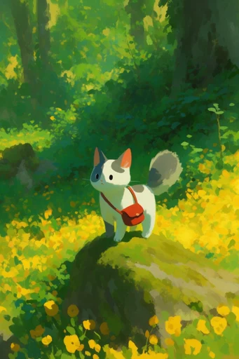 Vibrant Impressionist Storytelling style reference image — warm nostalgic atmosphere