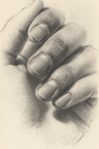 Timeless Monochromatic Sketch style reference image — charcoal and ink wash