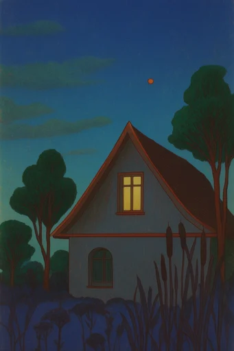 Enchanted Nocturnal Realism style AI image example 4