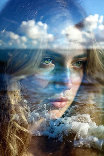 Ethereal Layered Introspection moodboard — generate AI images in this style