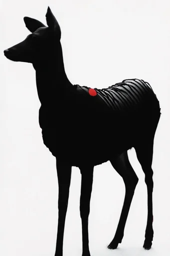Stark Sculptural Surrealism style AI image example 3