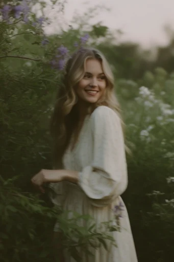 Ethereal Pastoral Nostalgia style reference image — ethereal motion blur