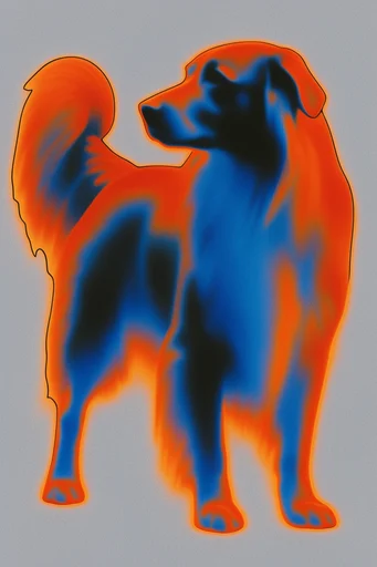 Luminous Thermal Fluidity style reference image — minimalist surrealism