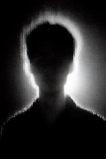 Ethereal Analog Noir style reference image — backlit silhouettes