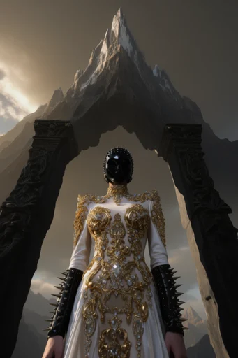 Baroque Cybernetic Opulence style reference image — baroque futurism