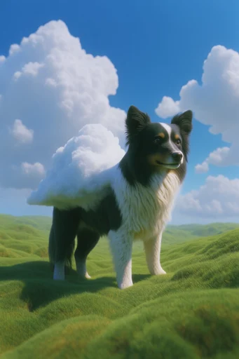 Velvet Pastoral Surrealism style reference image — soft directional lighting