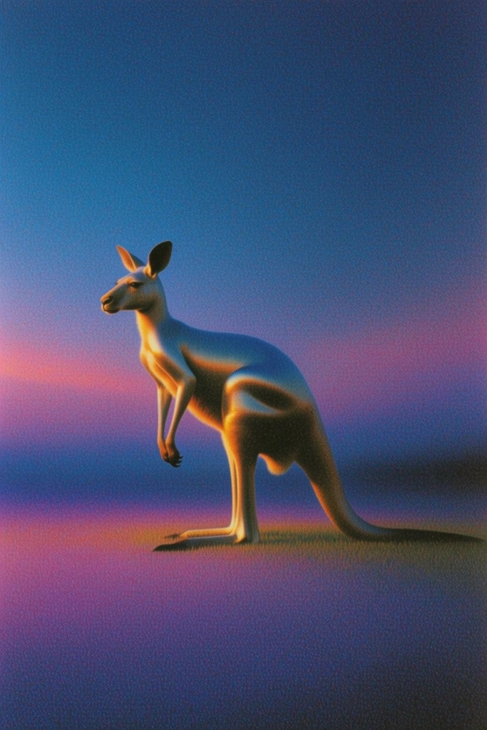 Ethereal Neon Twilight style AI image example 3