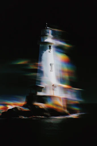 Spectral Kinetic Motion style reference image — high contrast silhouettes