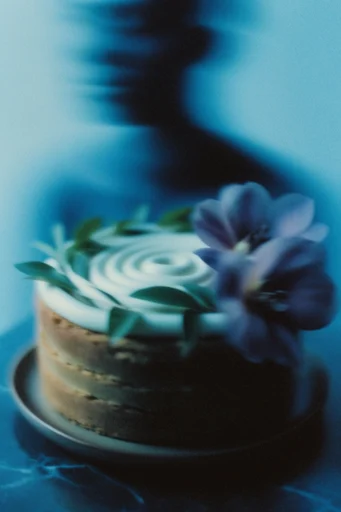 Ethereal Cyan Blur style reference image — surreal dreamscape