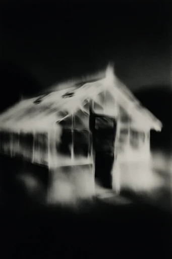 Spectral Scientific Surrealism style reference image — sepia-toned grain