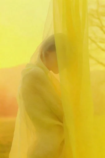Ethereal Amber Radiance moodboard — generate AI images in this style