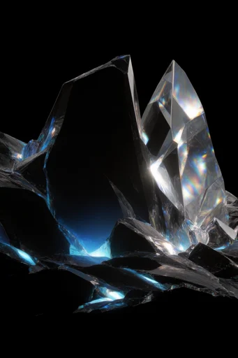 Prismatic Void Luminism style AI image example 2