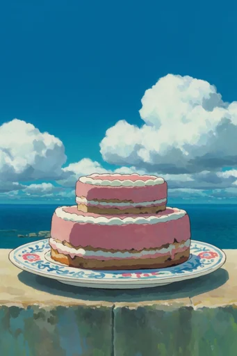 Vibrant Anime Escapism style reference image — nostalgic summer atmosphere