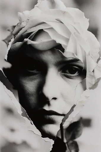 Fragmented Noir Portraiture style reference image — psychological atmosphere