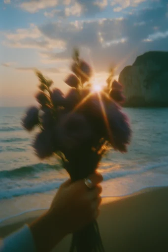 Ethereal Analog Nostalgia style reference image — vintage cinematic texture