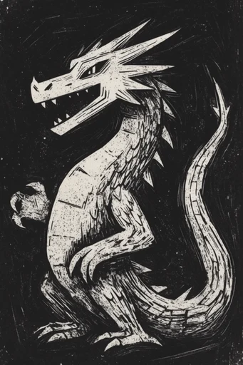 Monochromatic Avant-Garde Noir style reference image — distressed film texture