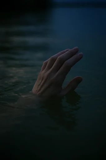 Surreal Twilight Solitude style reference image — twilight blue hour