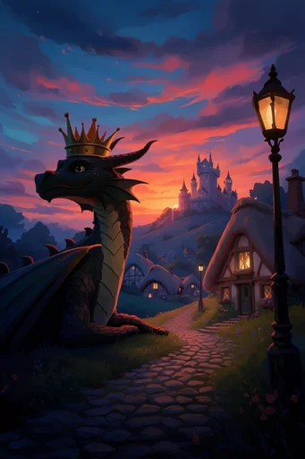 Luminous Twilight Nostalgia style reference image — cinematic lighting