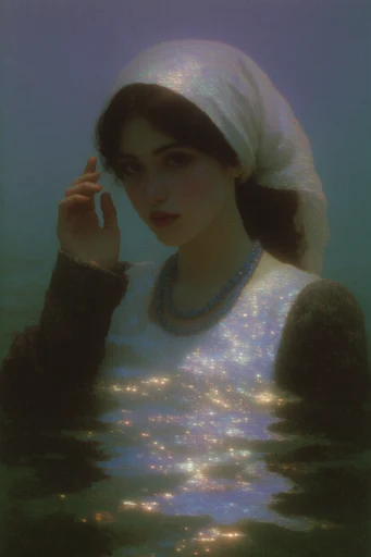 Ethereal Twilight Dreamcore style reference image — magical realism