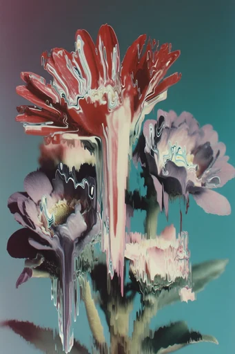 Surreal Fluid Deconstruction style reference image — fluid dynamics
