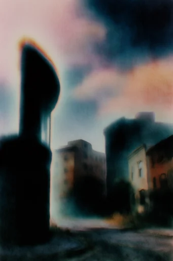 Spectral Ethereal Noir style reference image — ethereal silhouette