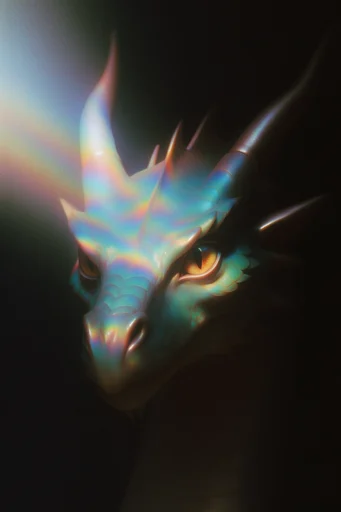 Spectral Chiaroscuro Dreamscape style reference image — ethereal film grain