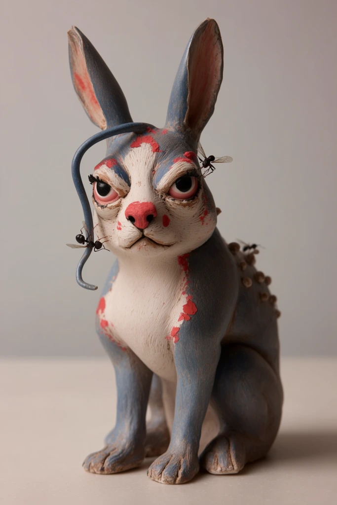 Surrealist Editorial Beauty style AI image example 3