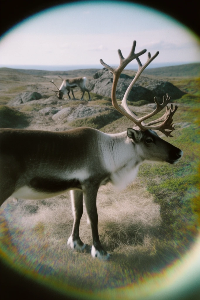 Nostalgic Analog Wilderness style AI image example 3