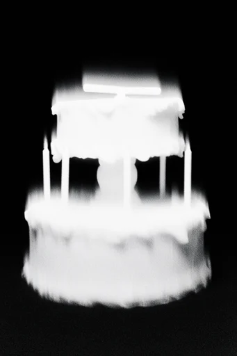 Spectral Monochrome Noir style reference image — long exposure noir