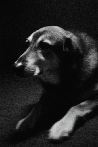 Ethereal Noir Kineticism style reference image — lo-fi aesthetic